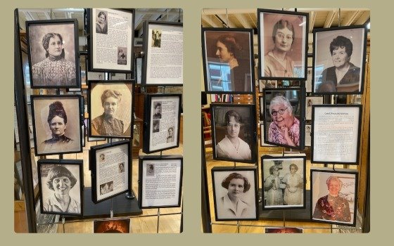 Spinning pictures of women throughout Chaska history