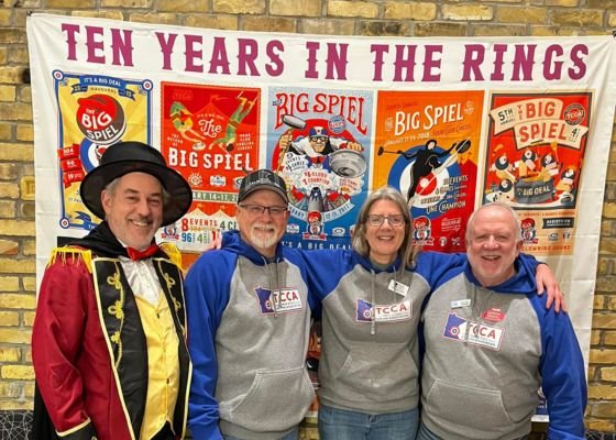 Big Spiel ringmaster and TCCA board members