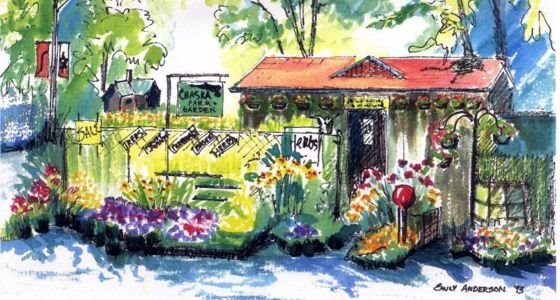 Painting of Chaska Farm and Garden