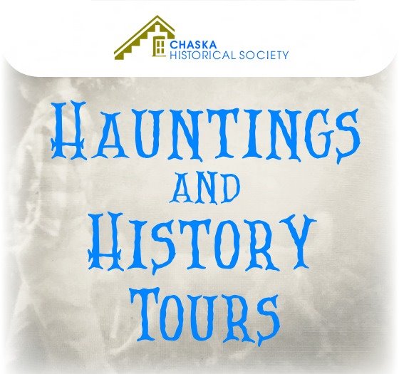 Chaska History Center logo, Hauntings and History Tours