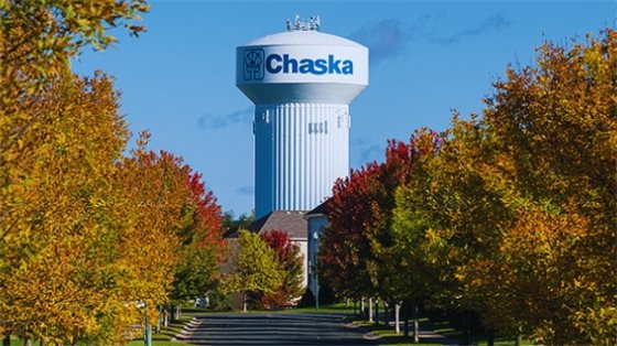 Chaska water tower