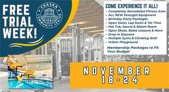 Community Center Free Trial Week