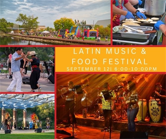 Latin Music and Food Festival, Friday, September 12, 6:00-10:00PM