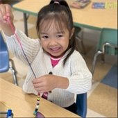 preschool kid playing