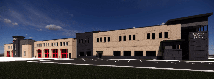 View from North from Engler Boulevard