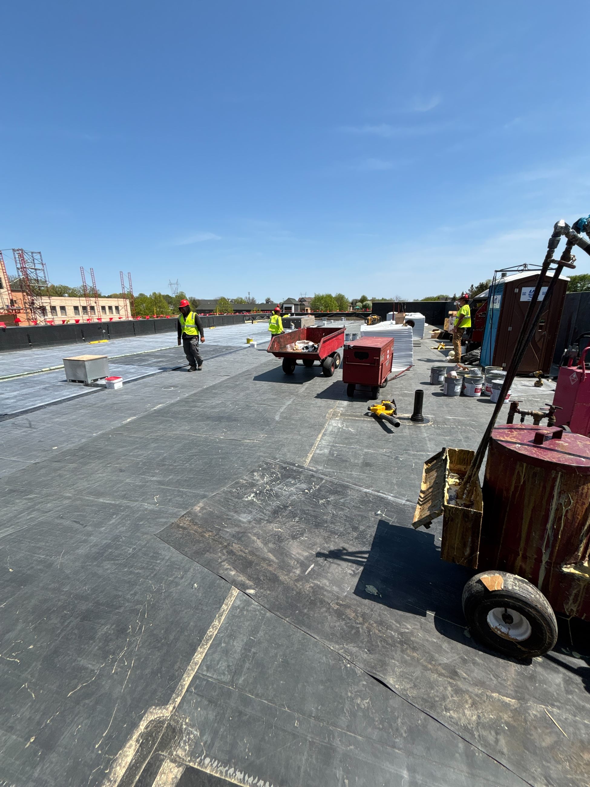 Roofing Install Public Safety Facility