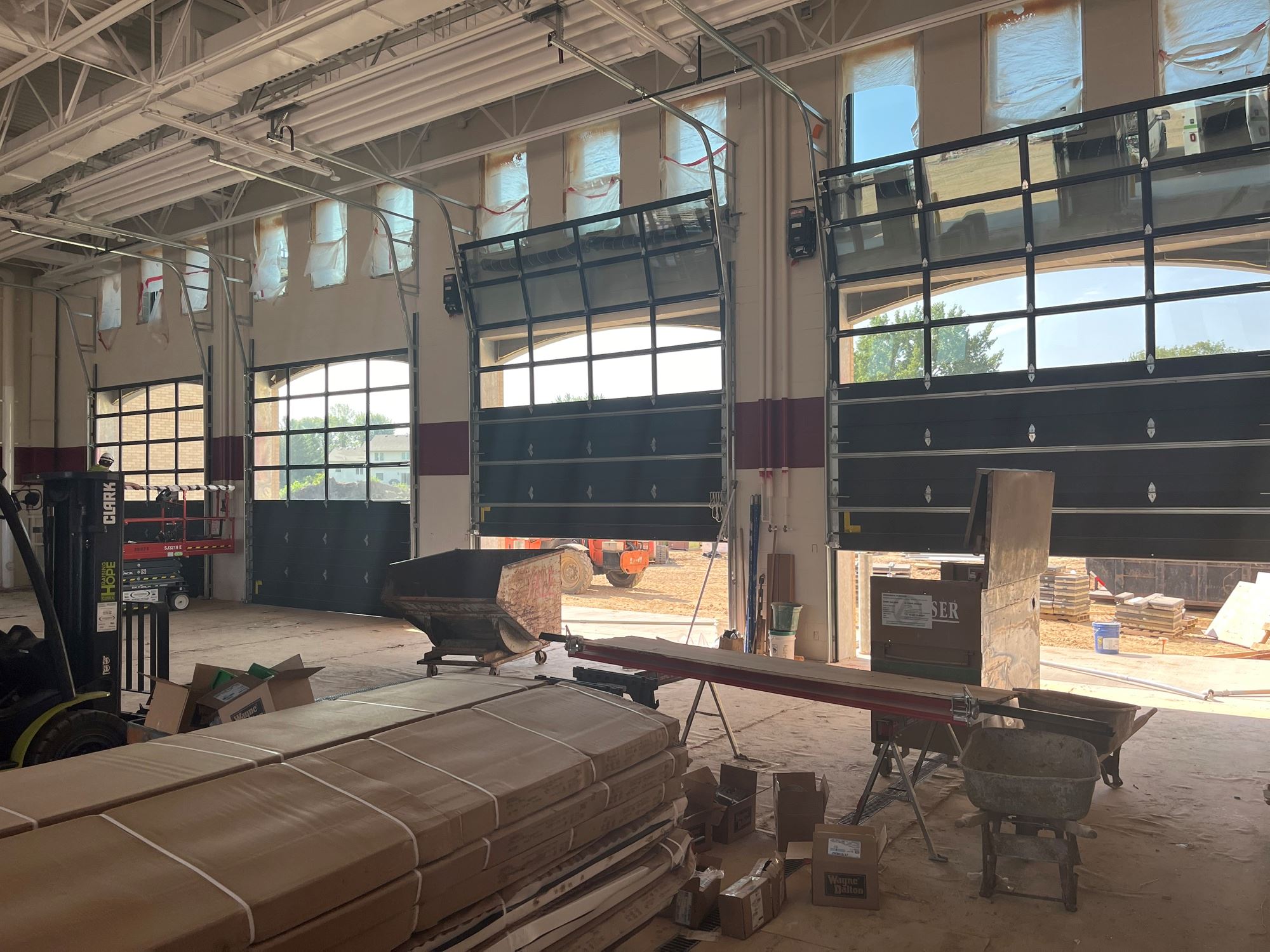 West Bay Sectional Door Install